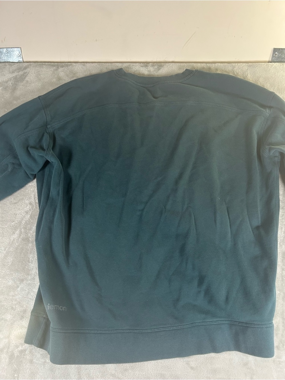 Lululemon Crewneck Sweatshirt Dark Green - Picture 4 of 10